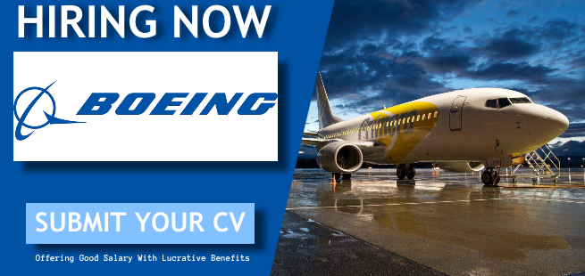 Boeing Careers UAE-Saudi Arabia-Turkey