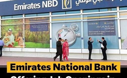 EMIRATES NATIONAL BANK (NBD) IS HIRING IN UAE 🇦🇪
