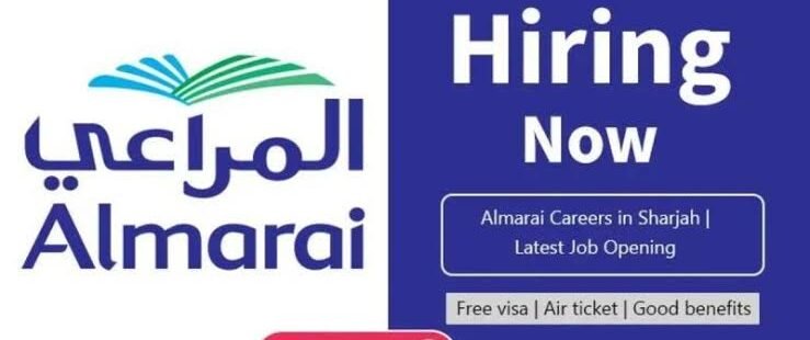 JOBS IN ALMARAI UAE|10+ NOS.
