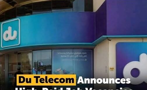 Du Telecom Jobs|05 Nos.