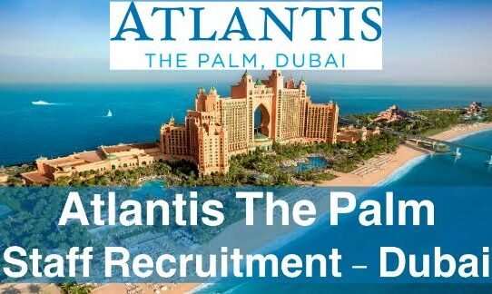 Atlantis The Palm Hotel Jobs(08+ Pos.) Dubai