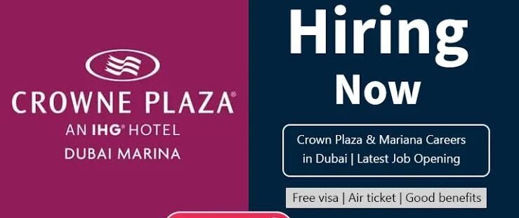Jobs In Crowne Plaza Hotel
