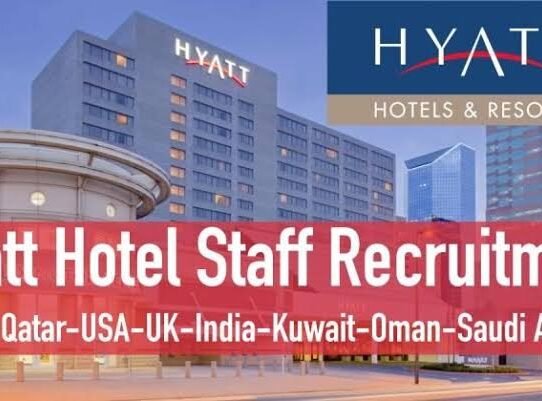 JOBS IN HYATT HOTEL DUBAI