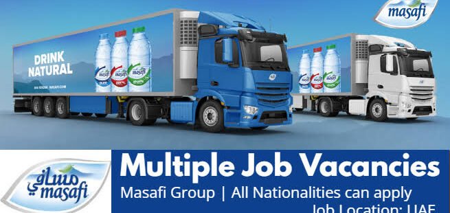 Jobs In Masafi Group UAE 🇦🇪