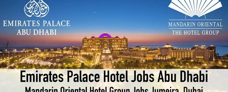 Hiring In Emirates Palace Dubai(20+ Nos)