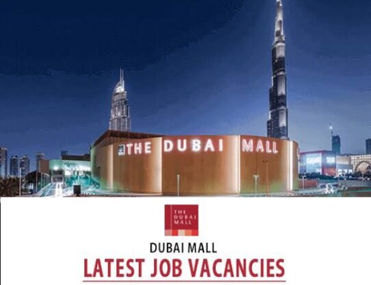 Jobs in Dubai Mall(05 Pos.)