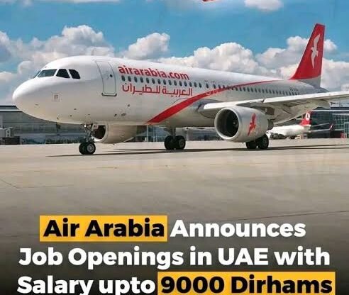 Air Arabia Jobs(35+ Vacancies)