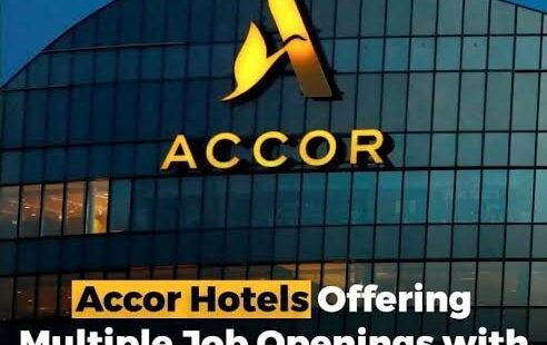 Accor Hotel Jobs(10+ Vacancies)