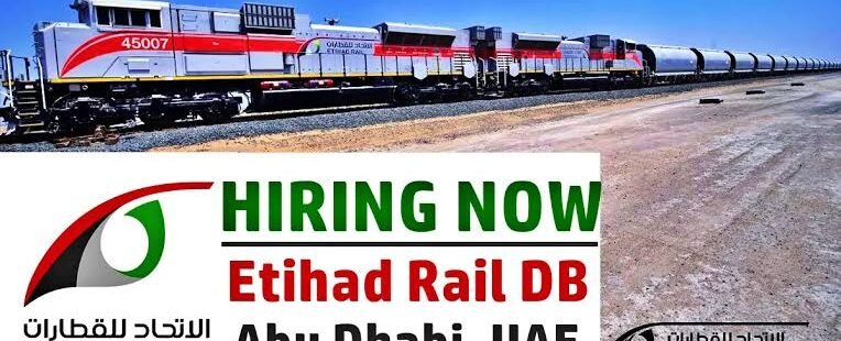 Etihad Rail Jobs(10 Pos.) Abu Dhabi