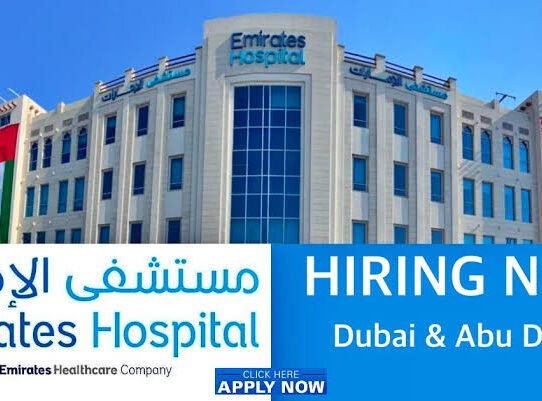 Emirates Hospitals Group Jobs